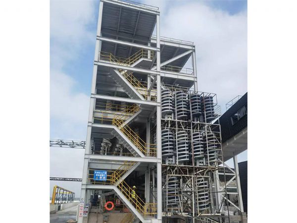 光伏砂生产线客户现场